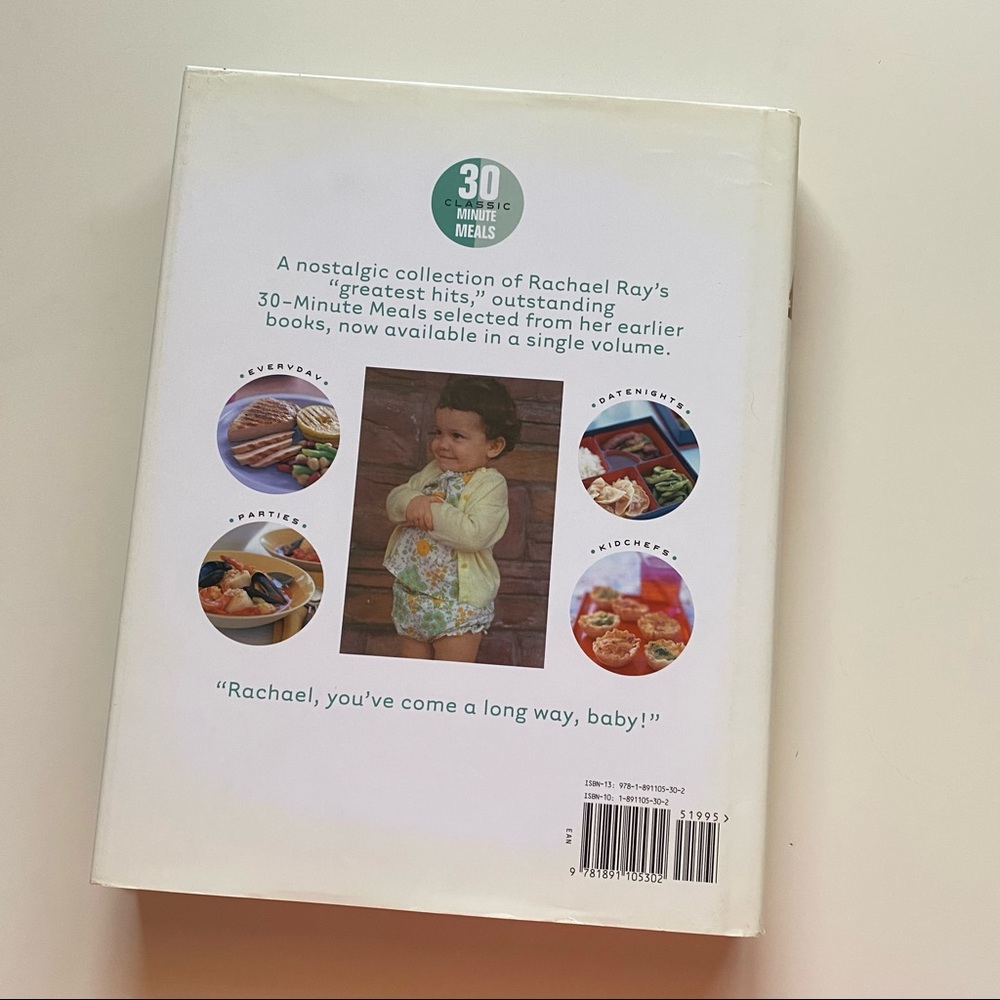 Classic 30-Minute Meals hardcover cookbook by Rachael Ray - Picture 2 of 4